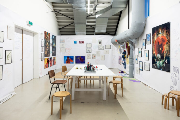 LIMBO exhibition and workshop space – Photo by Maarten Nauw / Framer Framed